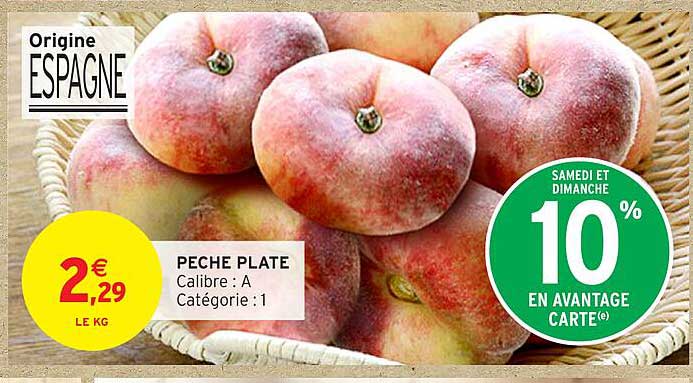 PECHE PLATE