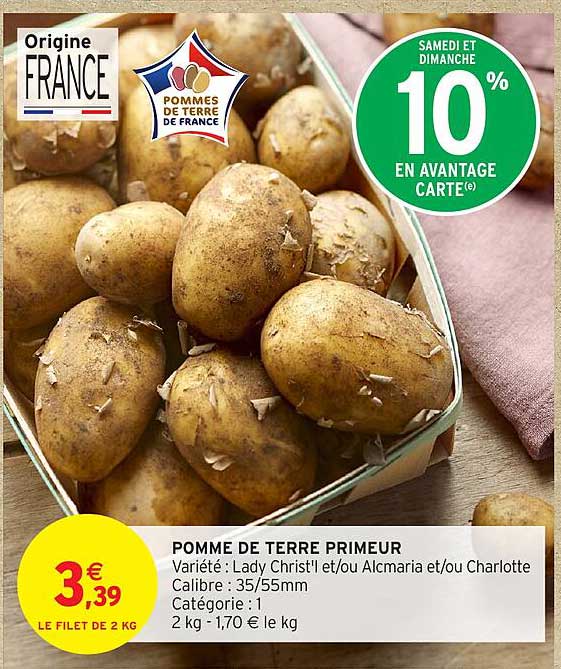 POMME DE TERRE PRIMEUR