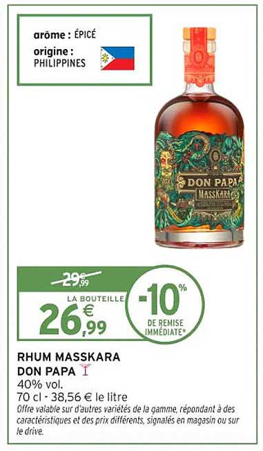 RHUM MASSKARA DON PAPA