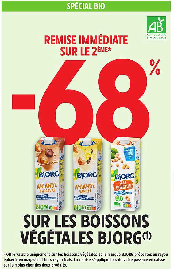 SUR LES BOISSONS VÉGÉTALES BJORG