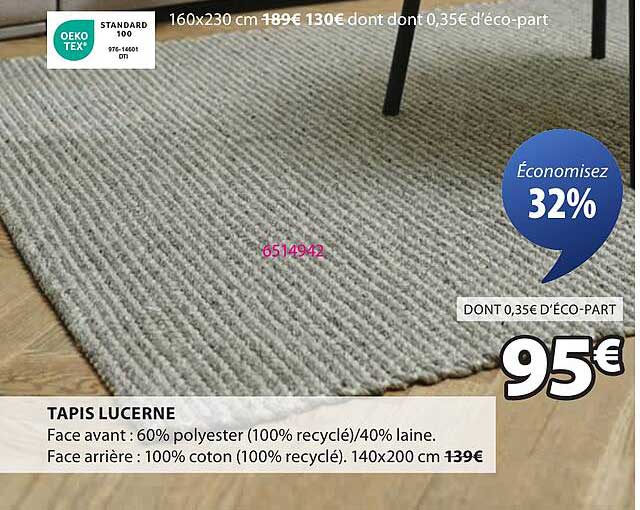 TAPIS LUCERNE