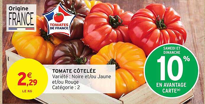 TOMATE CÔTELÉE