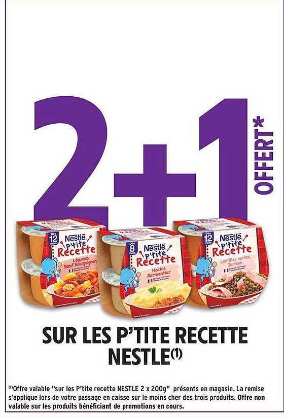2+1 OFFERT*