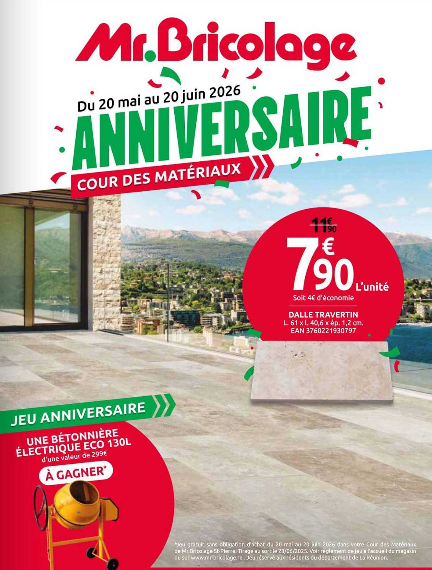 ANNIVERSAIRE COUR DES MATÉRIAUX