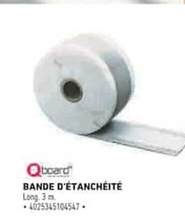 BANDE D'ÉTANCHÉITÉ
