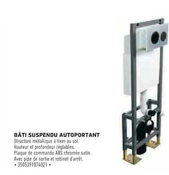 BÂTI SUSPENDU AUTOPORTANT