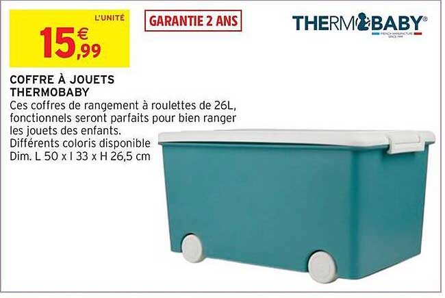 COFFRE À JOUETS THERMOBABY