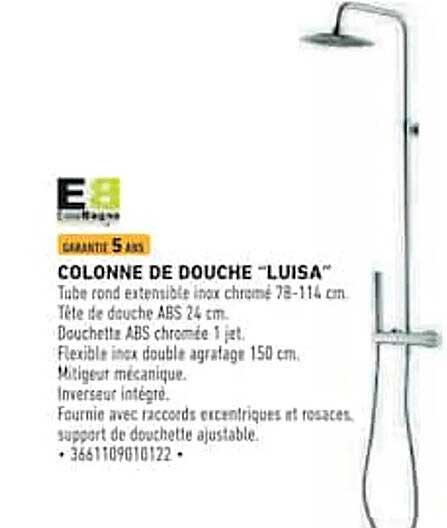 COLONNE DE DOUCHE “LUISA”