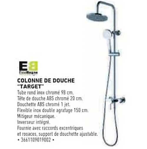 COLONNE DE DOUCHE "TARGET"