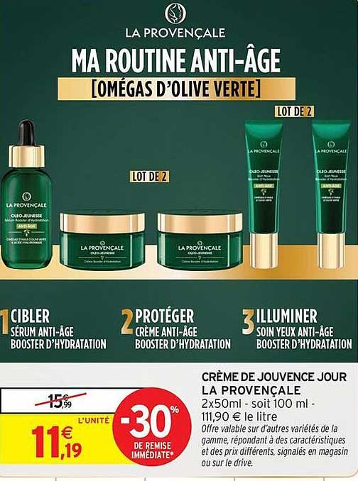CRÈME DE JOUVENCE JOUR LA PROVENÇALE