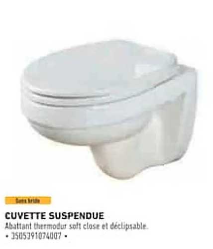 CUVETTE SUSPENDUE