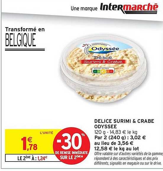 DELIce SURIMI & CRABE ODYSSEE