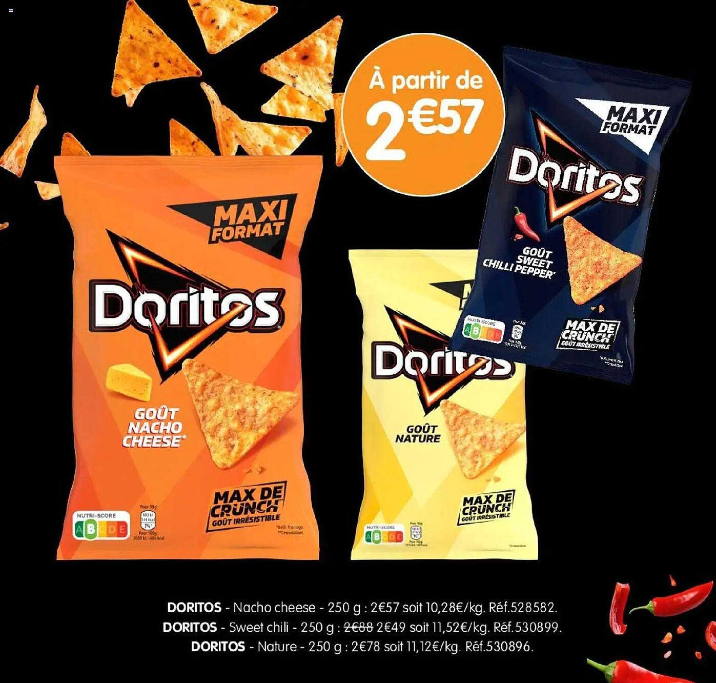 DORITOS - Nacho cheese - 250 g