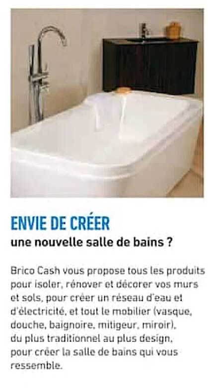ENVIE DE CRÉER une nouvelle salle de bains ?