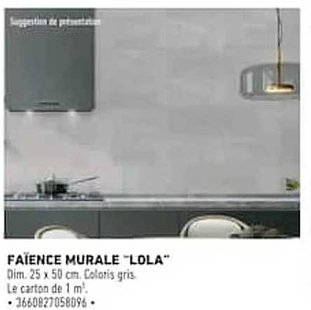 FAÏENCE MURALE “LOLA”