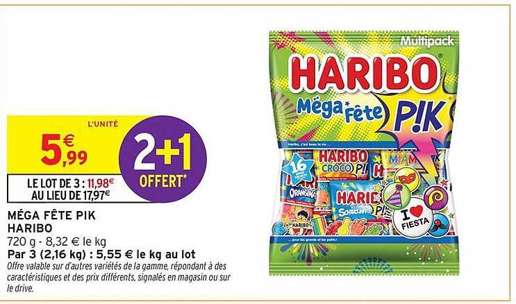 MÉGA FÊTE PIK HARIBO