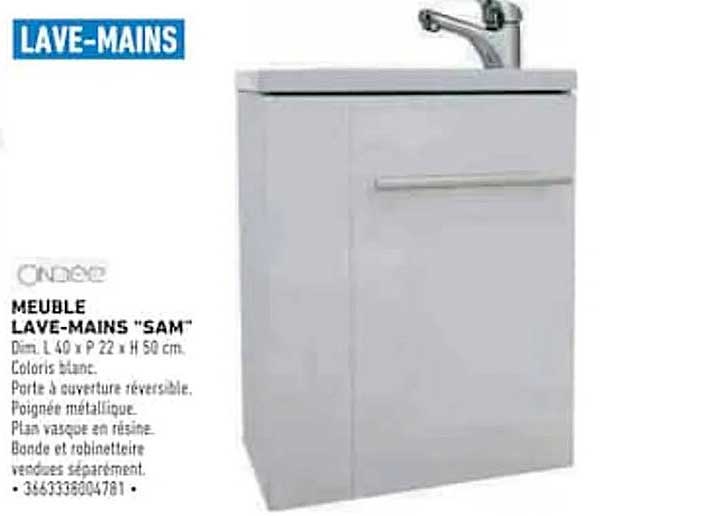MEUBLE LAVE-MAINS "SAM"