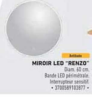 MIROIR LED "RENZO"