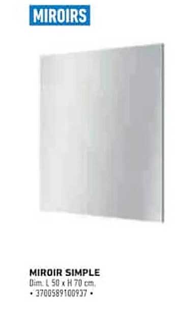 MIROIR SIMPLE