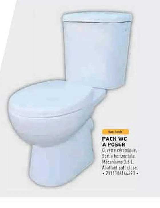 PACK WC À POSER