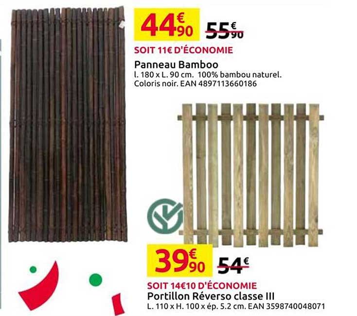 Panneau Bamboo