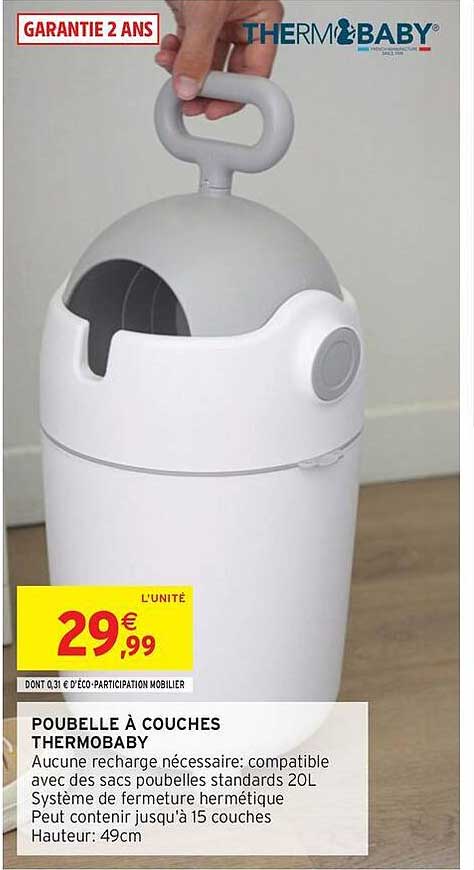 POUBELLE À COUCHES THERMOBABY