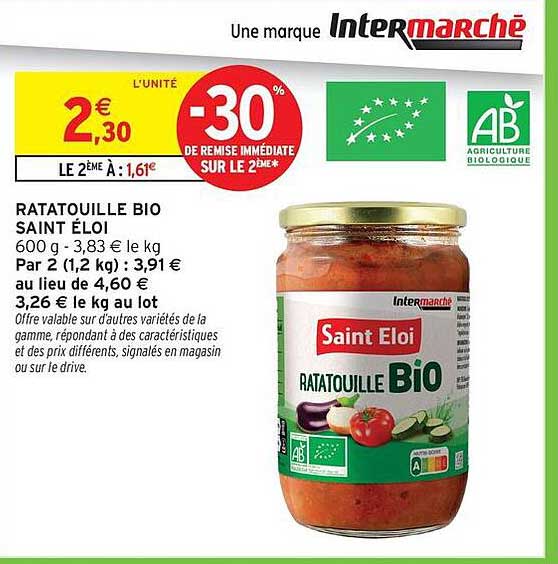 RATATOUILLE BIO SAINT ELOI