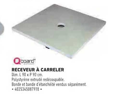 RECEVEUR À CARRELER