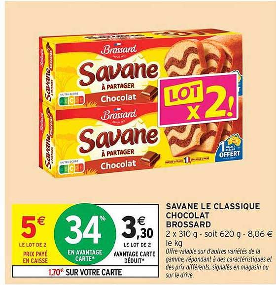 SAVANE LE CLASSIQUE CHOCOLAT BROSSARD