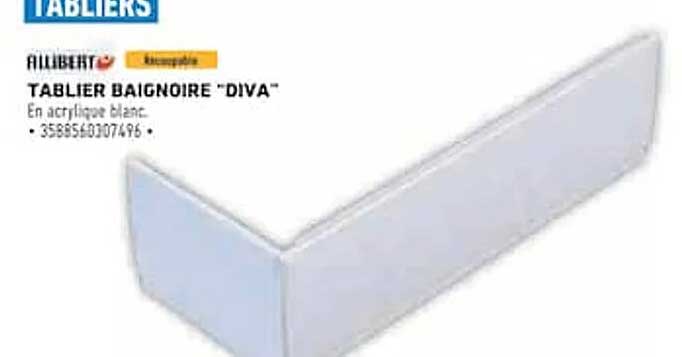 TABLIER BAIGNOIRE "DIVA"