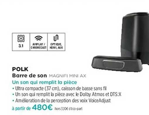 Barre de son MAGNIFI MINI AX