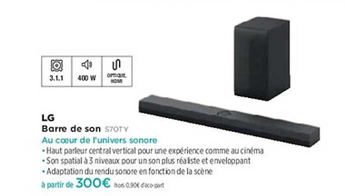 Barre de son S70Y
