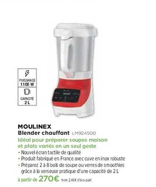 Blender chauffant LM924500