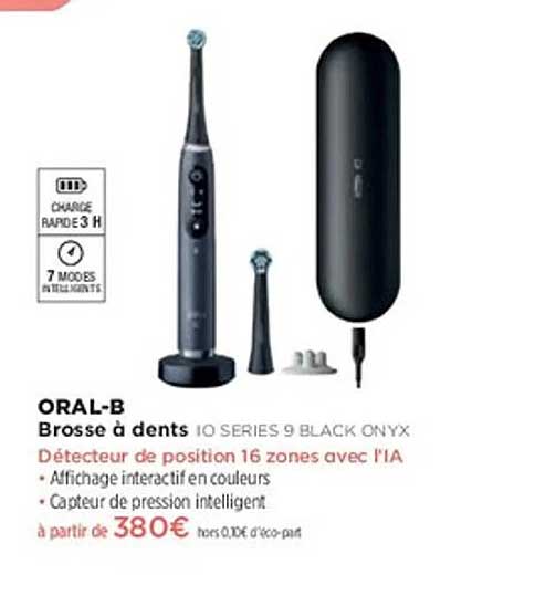 Brosse à dents IO SERIES 9 BLACK ONYX