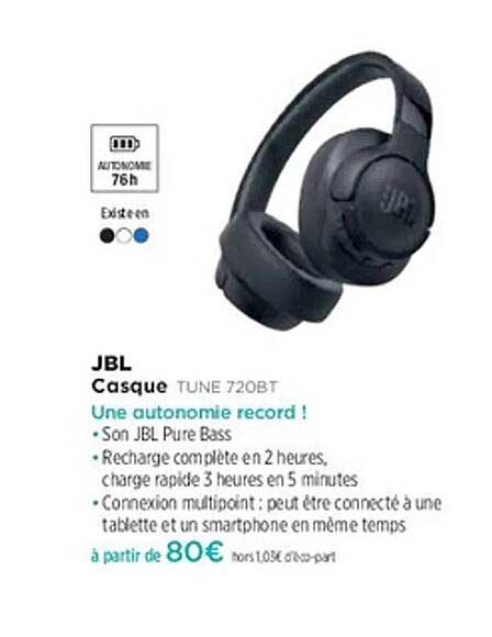 Casque TUNE 720BT