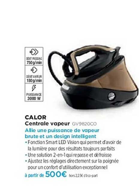 Centrale vapeur GV9820CO