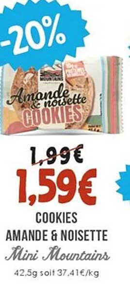 Cookies Amande & Noisette