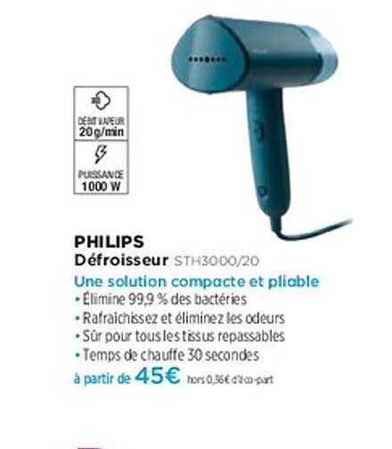 Défroisseur PHILIPS STH4300/20
