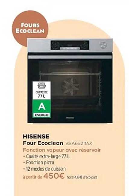 Four Ecoclean Hisense BSA66211AX