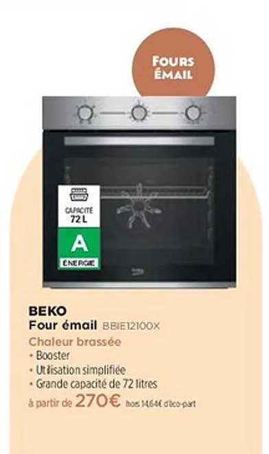 Four émail BEKI BBIE12100X