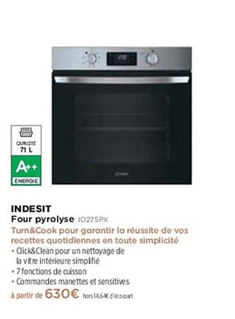 Four pyrolyse INDESIT I027SPX