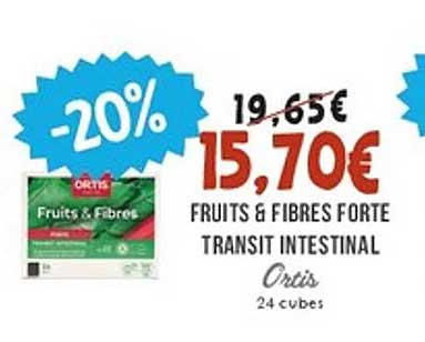 FRUITS & FIBRES FORTE TRANSIT INTESTINAL