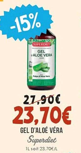 GEL D'ALOÉ VÉRA