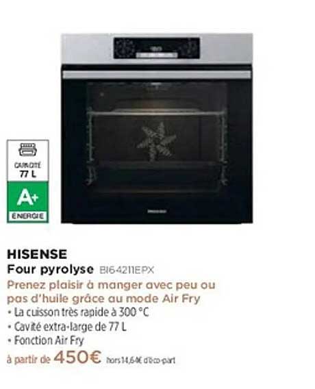 HISENSE Four pyrolyse BI64211EPX