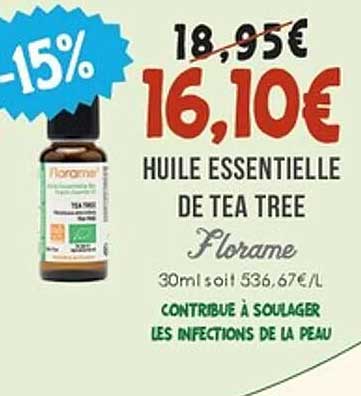 Huile essentielle de Tea Tree