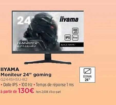 IIYAMA Moniteur 24" gaming