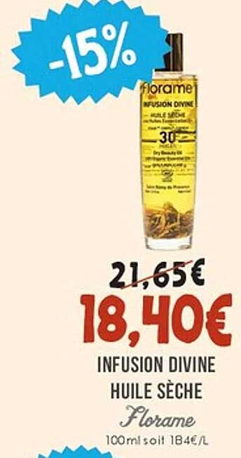 INFUSION DIVINE HUILE SÈCHE