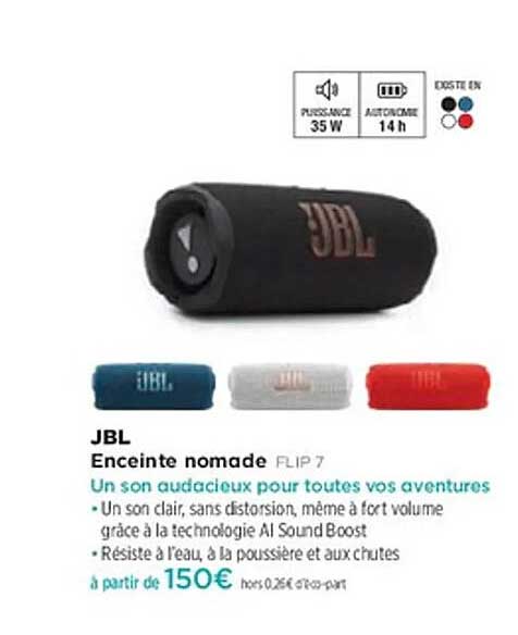 JBL Enceinte nomade FLIP 7