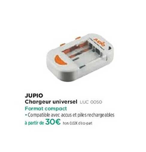 JUPIO Chargeur universel LUC 0050