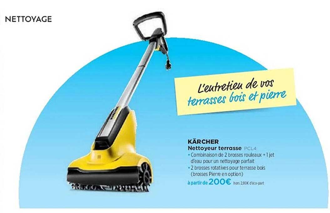 KÄRCHER Nettoyeur terrasse PCL4